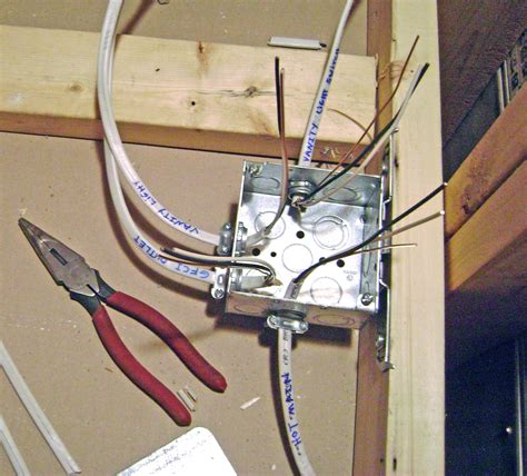 fixture acts as junction box|installing a ceiling junction box.